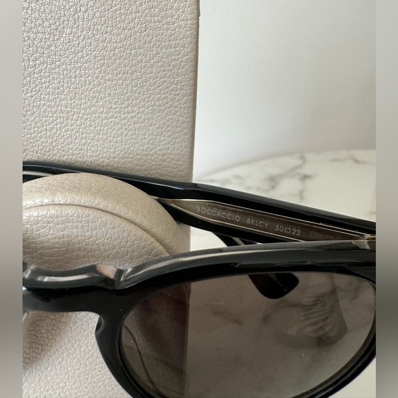 Garrett Leight Boccaccio BKLCY black sunglasses - Picture 5 of 9